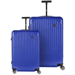 BARTOLI Ensemble De 2 Valises 55/75cm Bleu