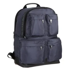 BIKKEMBERGS Sac A Dos DB-TAPE D0603 Bleu Homme
