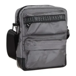 BIKKEMBERGS Sac D'épaule DB-TAPE D0604 Gris Homme