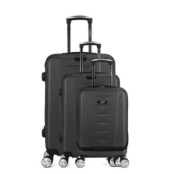 BLUESTAR Set De 3 Valises Ajaccio Noir