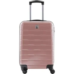 CITY BAG Valise Cabine ABS 4 Roues Rose