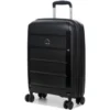 DELSEY BINALONG TROLLEY 55 CM 4 DOUBLES ROUES CABINE SLIM - NOIR - POLYPROPYLENE - 55x40x19 - 2,5 KG