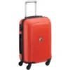 DELSEY Valise Trolley Cabine Tasman 55 Cm 4 Roues + TSA Polypropylene Orange