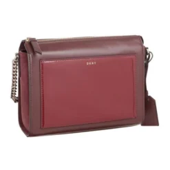 DKNY Sac En Cuir De Brevet R361060205 PATENT LEATHER GRANAT Femme