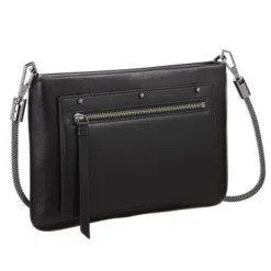 DKNY Sac Petit Crosse R171370204 NAPPA BUNGEE Noir Femme