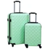 Ensemble De Valises Rigides 2 Pcs Menthe ABS