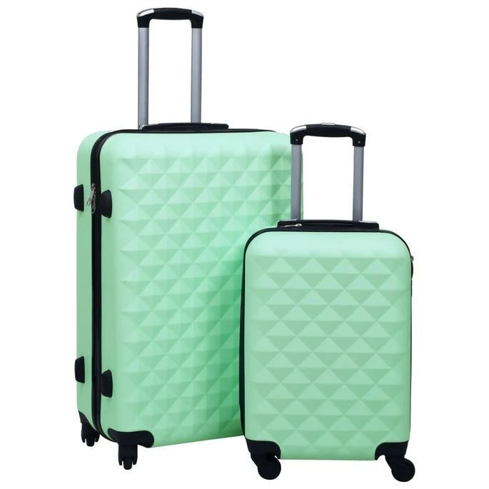 Ensemble De Valises Rigides 2 Pcs Menthe ABS