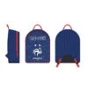 FEDERATION FRANCAISE DE FOOTBALL Sac A Dos Junior - Un Compartiment - 35 Cm - Bleu