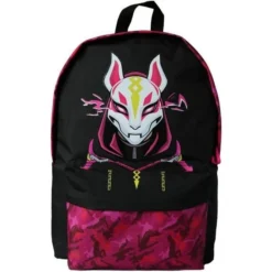 FORTNITE Sac A Dos - 1 Compartiment - Noir Et Rouge