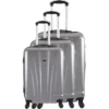 FRANCE BAG - Set De 3 Valises ABS/POLYCARBONATE 8 Roues Argent