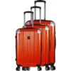 FRANCE BAG - Set De 3 Valises ABS/POLYCARBONATE 8 Roues Orange