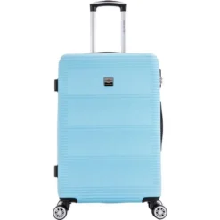 France Bag - Valise Cabine 8 Roues ABS - Bleu Ciel