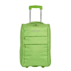 FRANCE BAG Valise Cabine Low Cost Souple 2 Roues 34cm Vert
