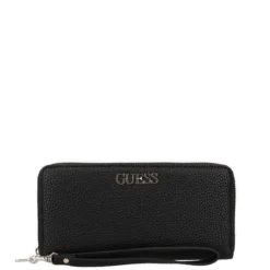 GUESS - Porte Feuille Femme - Noir