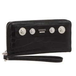 GUESS Portefeuille Noir Femme 2