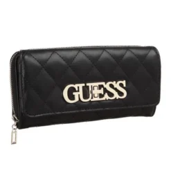 GUESS Portefeuille Noir Femme
