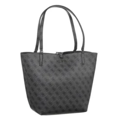GUESS Sac A Main Alby Toggle Tote Noir Femme