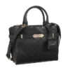 GUESS Sac A Main Bea Society Satchel Noir Femme