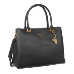 GUESS Sac A Main Destiny Society Carryall Noir Femme