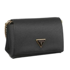 GUESS Sac A Main Downtown Chic Mini Xbody Flap - Femme - Noir