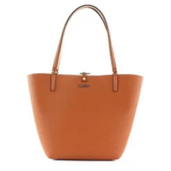 GUESS - Sac A Main Femme - Cognac / - Rose Gold