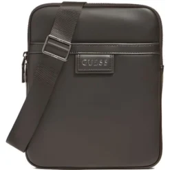 GUESS Sac A Main Scala Crossbody Flat Noir Femme