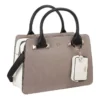GUESS Sac A Main Tan Blanc/Taupe Femme
