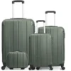 HERO Set De 4 Valises Fogo-c Kaki