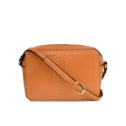 KINSTON Sac Bandouliere Nola - Sangle Avec Boucle Ajustable - Camel