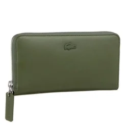 LACOSTE Portefeuille Zippe NF2589IR Vert Femme