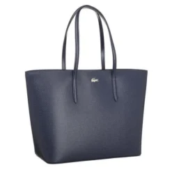 LACOSTE Sac Cabas NF2734CE Bleu Femme