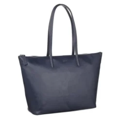 LACOSTE Sac Cabas NF2754IR Bleu Femme