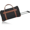 LES P'TITES BOMBES Sac De Voyage Gentleman Farmer Andrew Noir/Marron