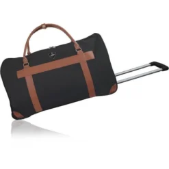 LES P'TITES BOMBES Sac De Voyage Gentleman Farmer Andrew Noir/Marron