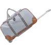LES P'TITES BOMBES Sac De Voyage Gentleman Farmer Jasper Gris/Marron