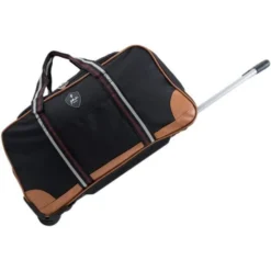 LES P'TITES BOMBES Sac De Voyage Gentleman Farmer Jasper Noir/Marron