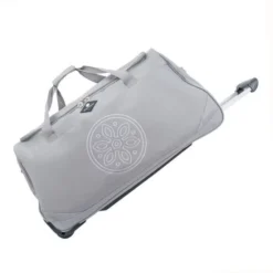 LES P'TITES BOMBES Sac De Voyage Gerard Pasquier Orchidée Gris