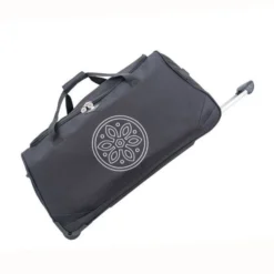 LES P'TITES BOMBES Sac De Voyage Gerard Pasquier Orchidée Noir