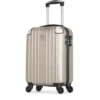 LES P'TITES BOMBES Valise Cabine Amelie-E ABS Beige