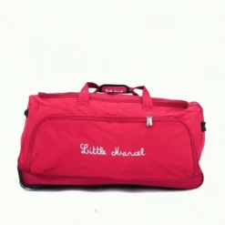 LITTLE MARCEL Sac De Voyage A Roulettes 8863 - L - 72 X 34,5 X 36 Cm - Rouge