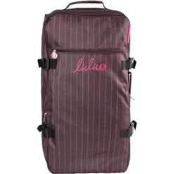 LULU CASTAGNETTE Sac De Voyage Stripes Polyester Marron/Rose