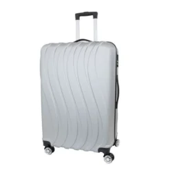 Majestik Set De 3 Valises Chariot ABS 4 Roues 75 Argent