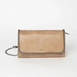 MANOUKIAN Sac A Main Donnie Taupe Femme