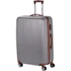 MANOUKIAN Valise Chariot ABS 4 Roues 72 Cm Argenté