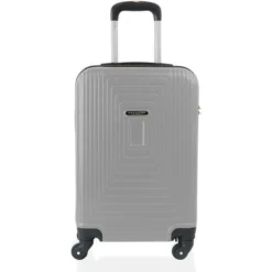 MANOUKIAN Valises Chariot 4 Roues 48 Cm ABS Argent Mixte