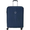 MASERU Valise Trolley 66 Cm 4 Roues TSA + ZST Bleu Jean