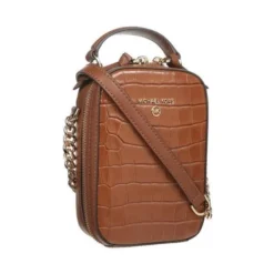 Michael Kors Jet Set Charm Sac Pour Téléphone Marron
