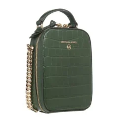 Michael Kors Jet Set Charm Sac Pour Téléphone Vert