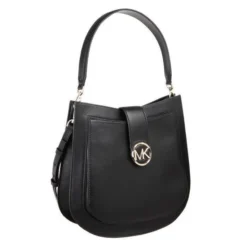 MICHAEL KORS Sac A Bandouliere LILLIE 30F8G0LM3T LG HOBO Noir Femme