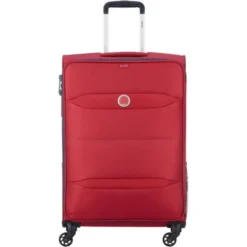 NEW EASY TRIP Valise Trolley 68 Cm 4 Roues TSA Rouge